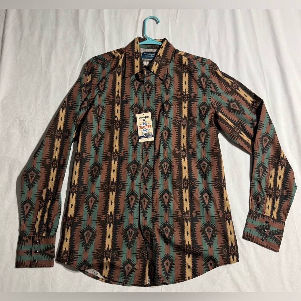 Wrangler Men's Multicolor Patterned Shirt